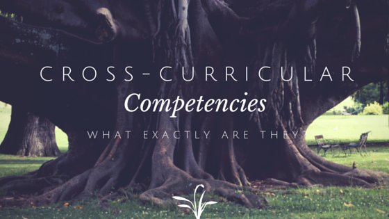 what is cross curricular competencies