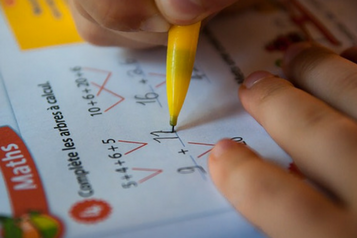 math tutoring kindergarten-grade 7