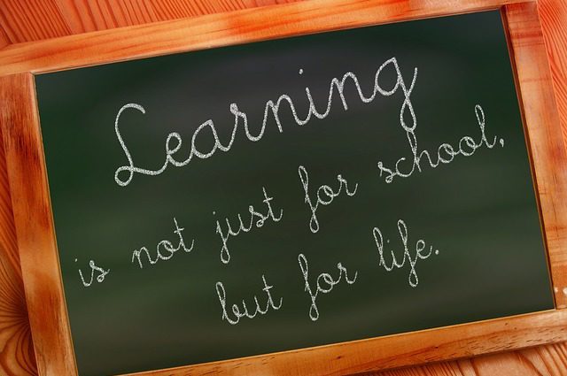 Learning is not just for school but for life